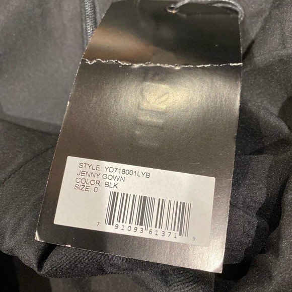 Likely x Revolve Formal Black High Low Jenny Gown Halter Top Women’s 0 - Picture 11 of 12